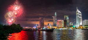 Giao thừa ở thành phố Hồ Chí Minh