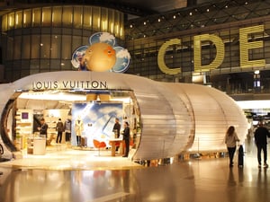 Cửa hàng Louis Vuitton tại sân bay Hamad (Doha)