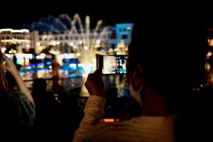 Quay phim show diễn ánh sáng