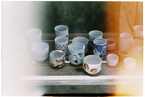 Những chiếc ly gốm