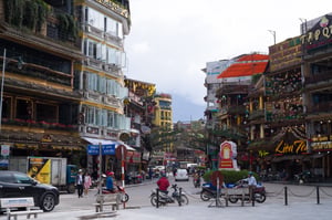 Một góc Thị xã Sa Pa