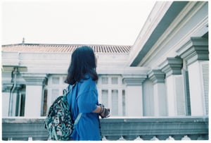 Du khách tham quan Bảo tàng Thành phố Hồ Chí Minh