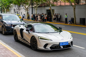 McLaren on the street of China
