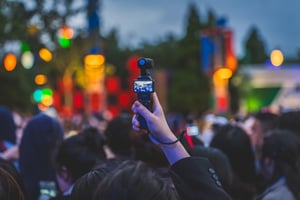 Recording with DJI Osmo