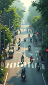 Mô hình đường phố Việt Nam thu nhỏ