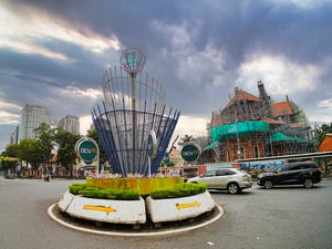 BIDV tài trợ vòng xoay Nhà thờ Đức Bà