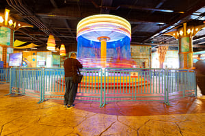 Merry-go-round Light: Đu quay ánh sáng Bà Nà Hill