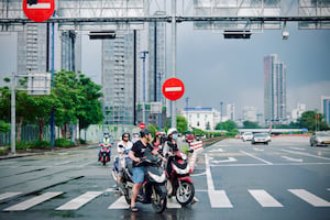 Chờ tín hiệu qua đường