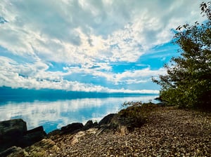 Sky at Kootenay Lake