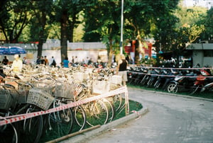Khu giữ xe