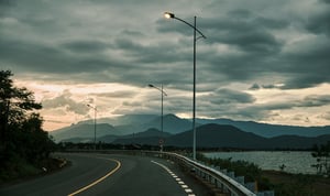 Đường, Biển, Núi