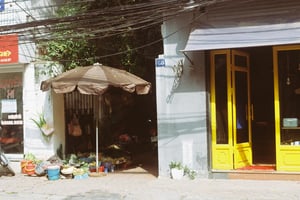 Một góc chợ trời Hà Nội