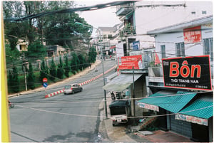 Một con dốc trên đường Nguyễn Văn Trỗi - Đà Lạt