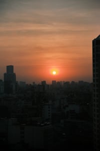 Hà Nội trong buổi hoàng hôn