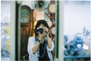 Film camera photographer