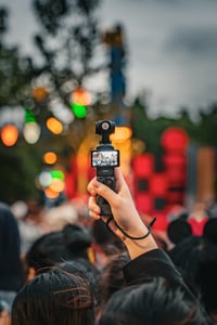 Recording video with DJI Osmo