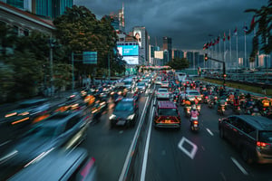 Rush Hours in Ho Chi Minh City