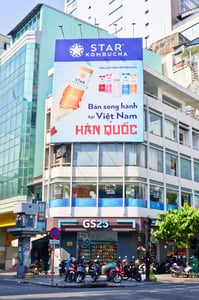 Billboard Star Kombucha tại GS25