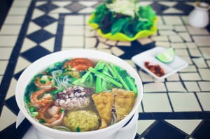 Bún bề bề ở Hạ Long