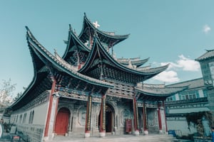 Nhà thờ chính tòa Thánh Tâm tại Đại Lý, Vân Nam, Trung Quốc.