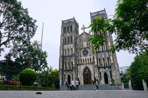 Nét cổ kính của Nhà thờ Lớn Hà Nội