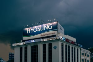 Long time Hyosung OOH, Khải Hoàn Land, GS25