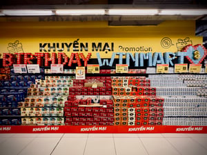 WinMart Birthday Promotion Area