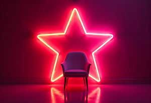 Star Neon Chair