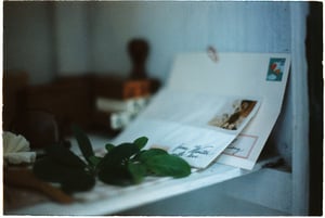 Những lá thư cũ trên kệ