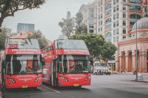 2-level public bus in Ho Chi Minh city