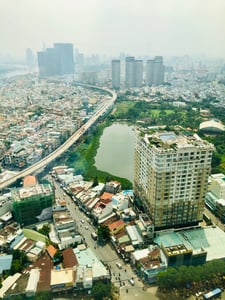 Binh Thanh District from Pearl Plaza