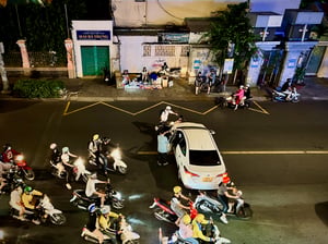 Một vụ va chạm giao thông