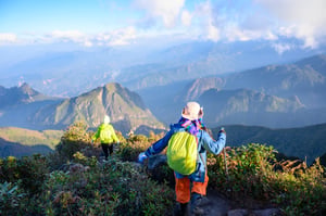 Trekkers and the trail ahead