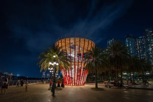 Đài vọng cảnh công viên Vinhomes Central Park