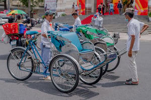 Nụ cười bên những chiếc xích lô