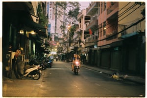 Một góc đường Sài Gòn