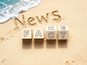 Fact News turned into Fake News, swiping by the socialwave