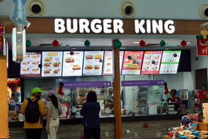 Cửa hàng Burger King ở sân bay Phú Quốc