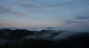 Biển mây chạng vạng