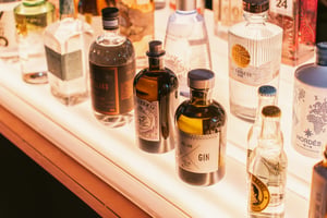 A Gin Bottle