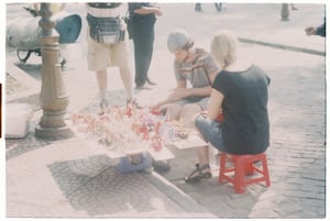 Quầy thiệp lưu niệm 3D