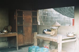 Góc bếp quê
