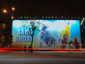 Large Tiger Beer Billboard