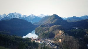 Hohenschwangau Castle in Munich, Germany
