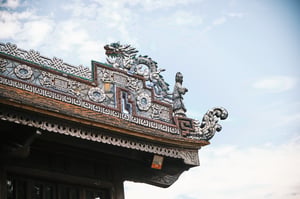 Mái đình hình rồng trong Đại Nội, Huế