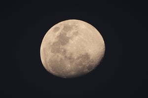 The moon
