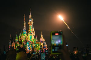 The Disneyland "Fairy Tale Castle"