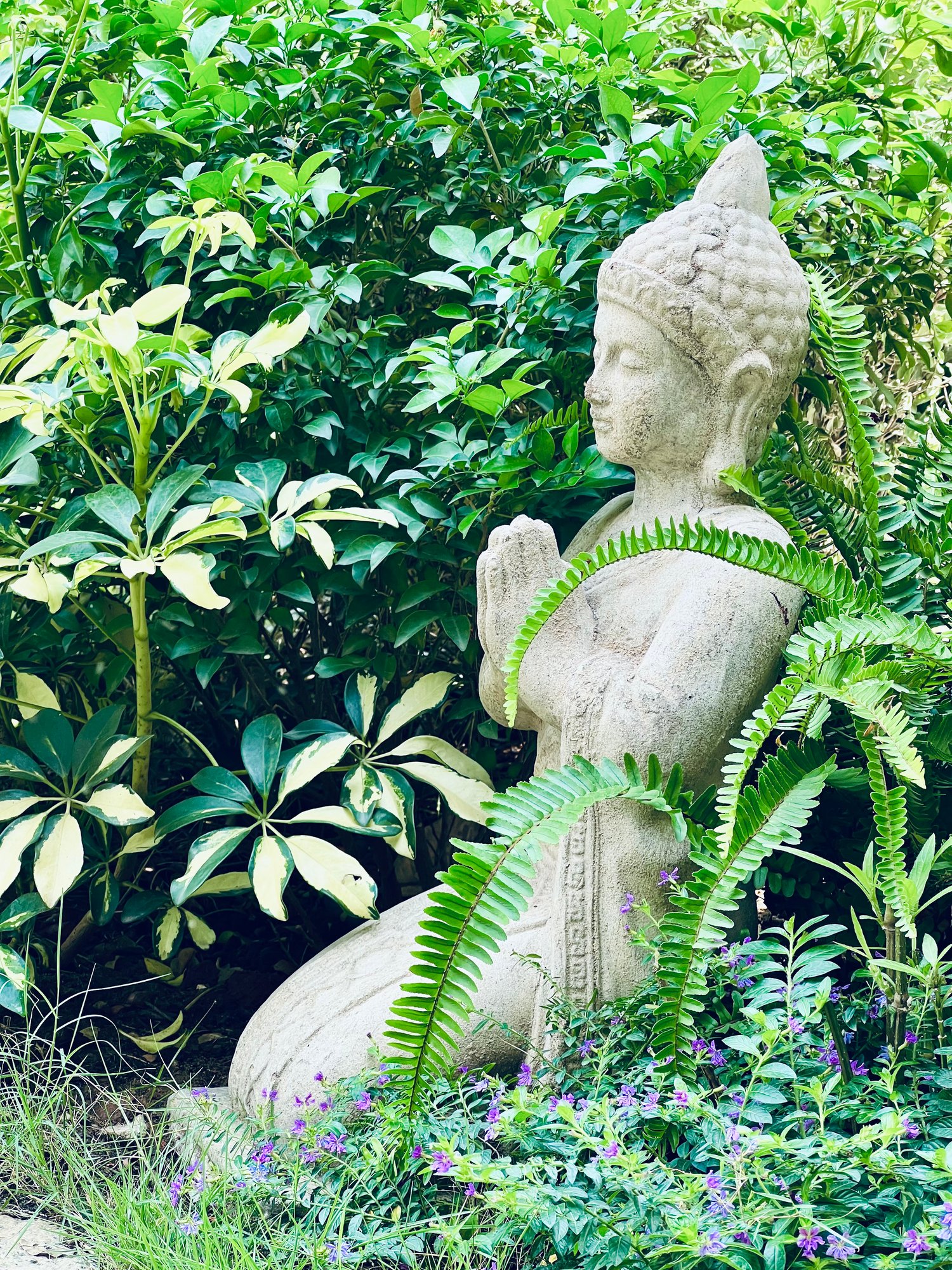 Buddha made of stone