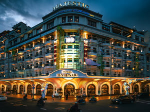 Hotel Majestic under renovation