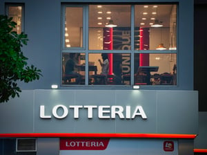 Mẹ và con thưởng thức Lotteria
